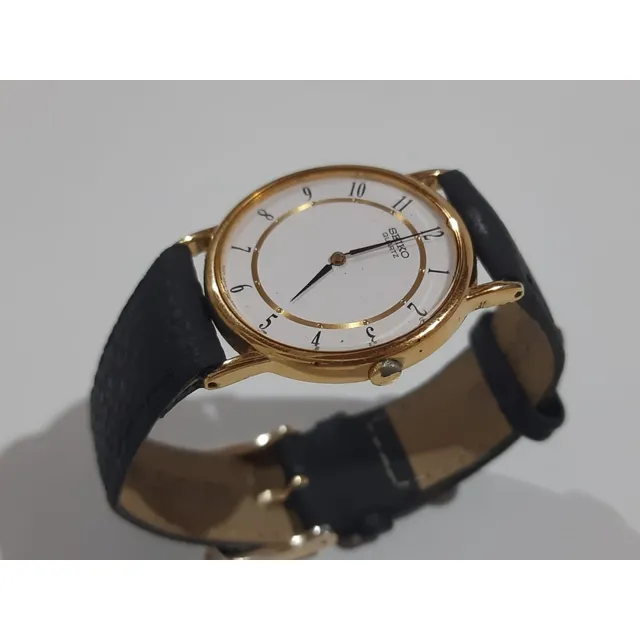 Reloj Seiko Baño De Oro Usado