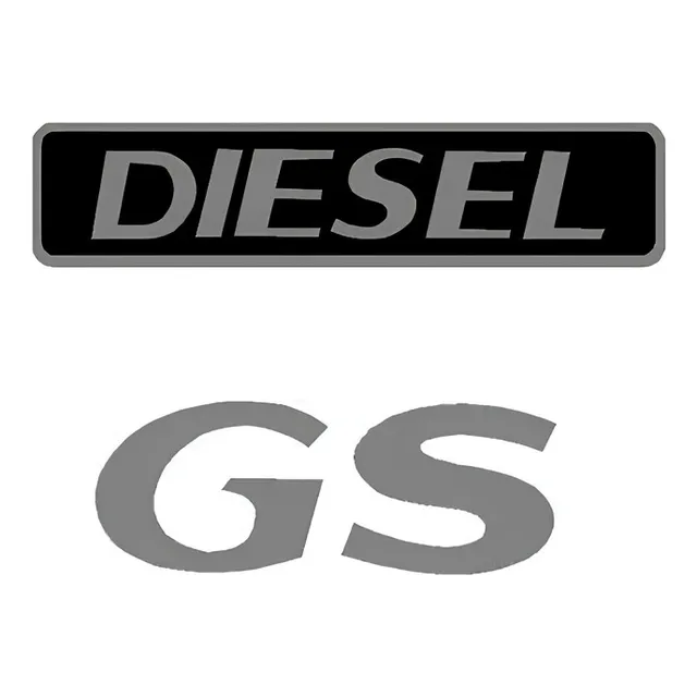 Kit 2 Calcomanias Kia Pregio Diesel Gs