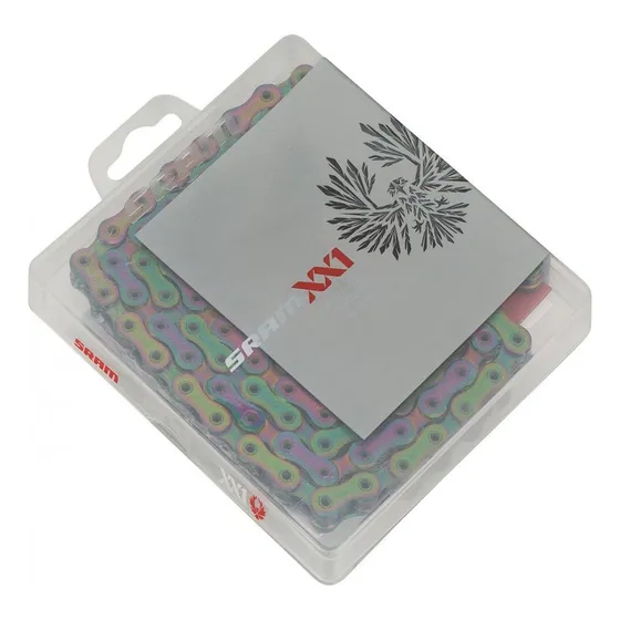 Sram Pc Xx1 Eagle Axs Rainbow 126 Link 12 V Xx1 260 g de corriente