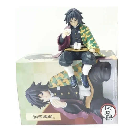 Figura Giyu Tomioka Sentado De Demon Slayer - Importado