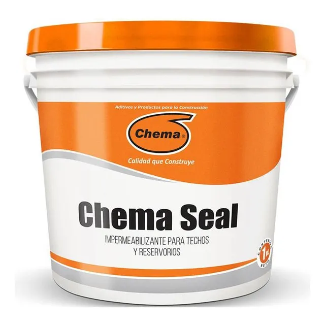 Impermeabilizante En Polvo Chema Seal Gris 1 Gl