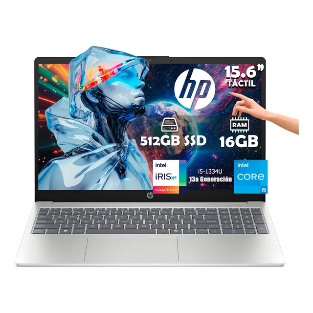 Laptop Hp 15-fd0150wm Core I5-1334u 512gb 16gb Ram Touch