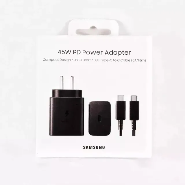 Cargador Samsung 45w Tab S7 Plus Tab S6 Galaxy Fold Original