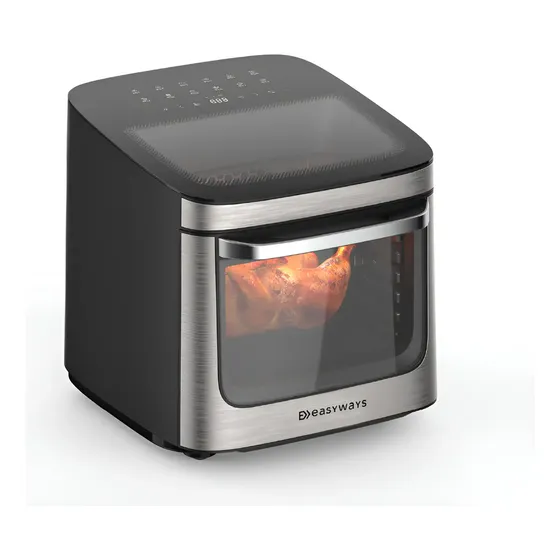 Freidora De Aire Air Fryer Plus Prime 12 L Easyways Gris