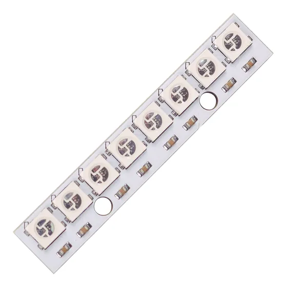 Barra Led Endereçável Ws2812 8 Bits Rbg