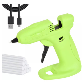 Pistola Silicon Inalambtica Recargable Y Pegamento 10 Barras Pistola Silicon Inalambtica Recargable Y Pegamento 10 Barras