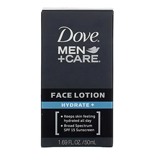 Loção Facial Dove Men + Care Hydrate Plus 1,69 Onças