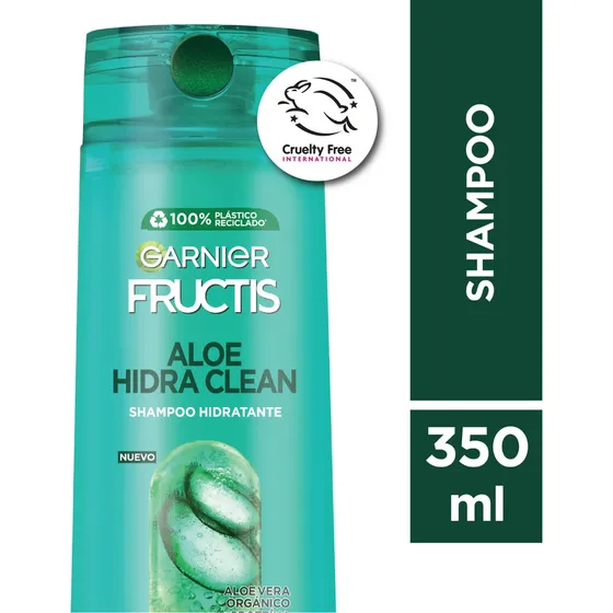 Shampoo Garnier Fructis Aloe Hidra Clean 350ml