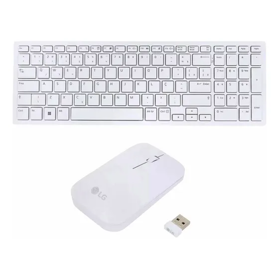 Teclado E Mouse Sem Fio LG  Afw73188921 - Aew74232103