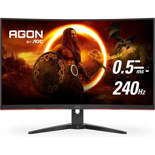 Monitor Gamer AOC Gaming C32G2ZE C32G2ZE 31.5 " Color Negro 127V