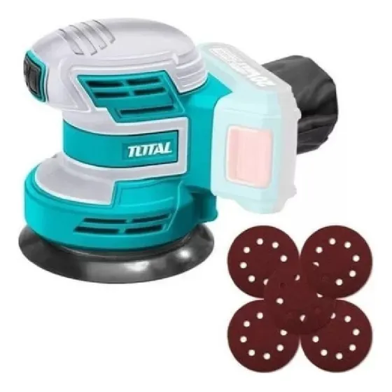 Lijadora Inalambrica 5 Orbital Industrial Total 20v