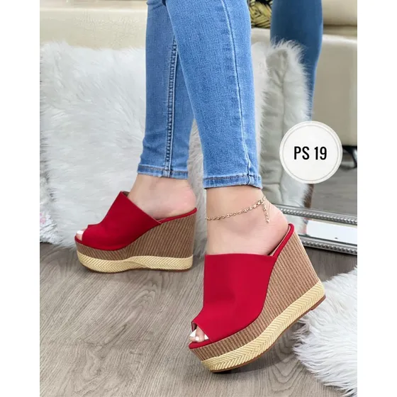 Sandalias Plataforma Corrida Bellas Mujeres Juveniles