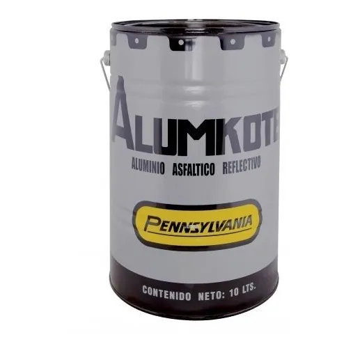 Aluminio Reflectivo Asfáltico Alumkote Pennsylvania 1 Litro