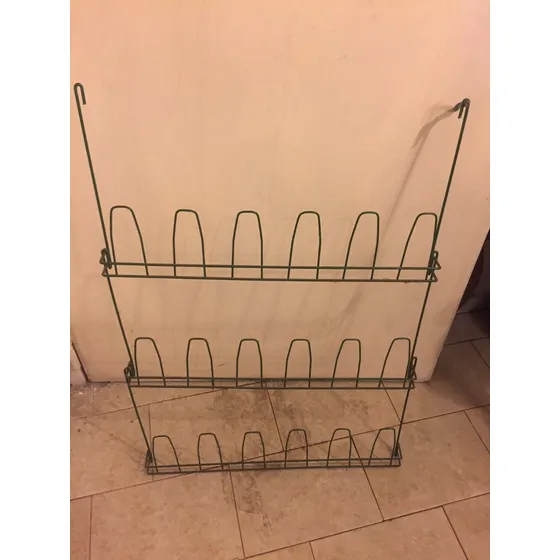 Zapatera Organizador De 9 Pares Para  Pared Armable Usado