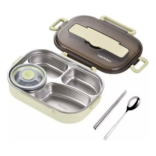 A Comida Rápida Bento Fiambrera Termica 304 Acero Inoxidable A Comida Rápida Bento Fiambrera Termica 304 Acero Inoxidable