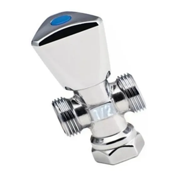 Llave De Arresto Doble 1/2 X 1/2  Baño Cocina Construcción