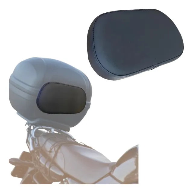Encosto Almofada Garupa Bau Bauleto Honda Cg Titan Fan