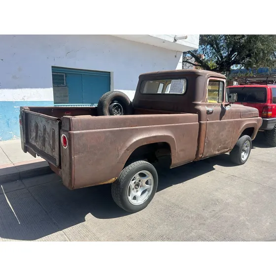 Ford F100 1957 Papeles Originales Con Baja Funcionando Bien
