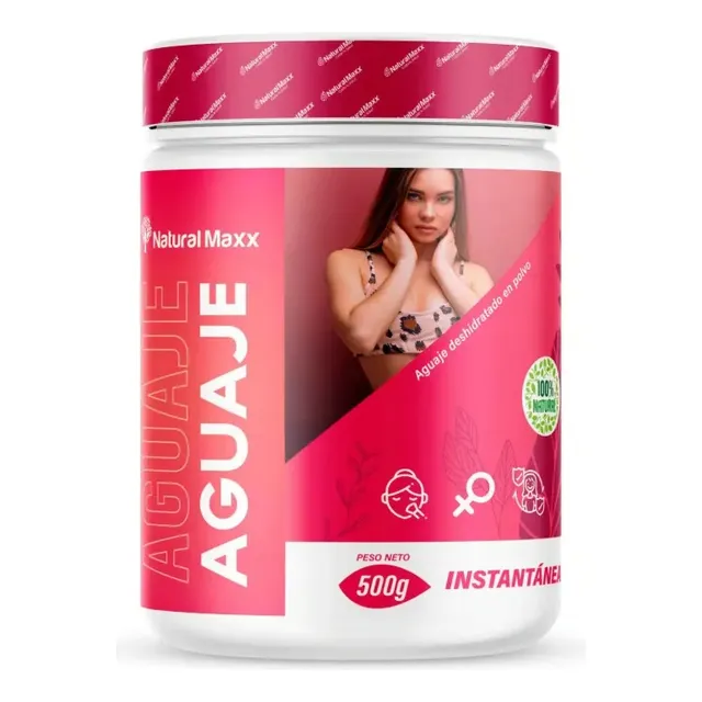 Aguaje Maxx Naturalmaxx Mejora Tu Silueta Polvo 500gr