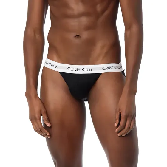 Cueca Calvin Klein Jockstrap Microfibra Classic Preta 1un