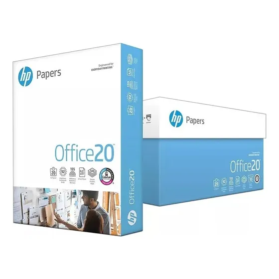 Caja De Resma De Papel Carta Marca Hp 500 Hojas
