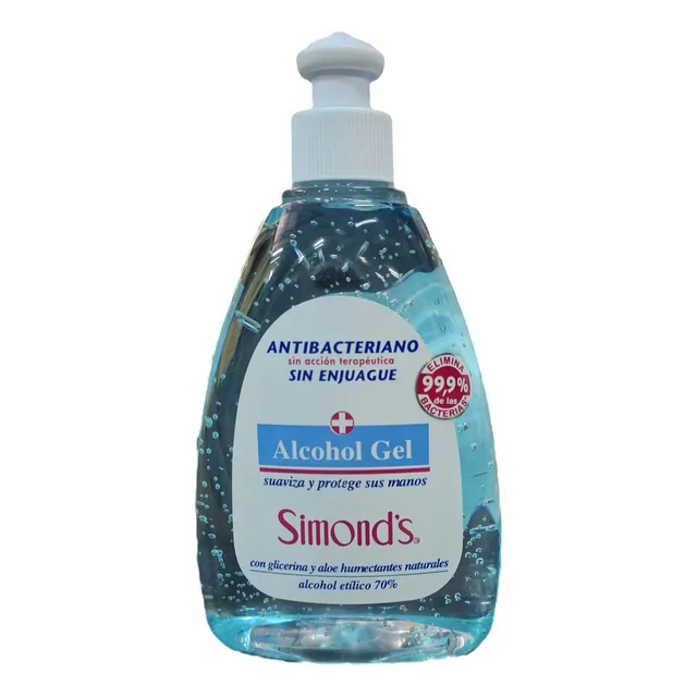 Alcohol Gel 70º Antibacteriano 360ml Simond's
