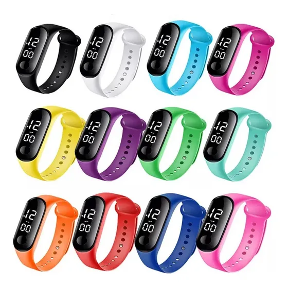 Mayorista Reloj Digital Unisex Touch Led Watch, 50 Unidades