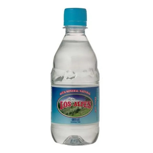Agua Mineral Los Alpes 330 Ml Por 24 Unidades