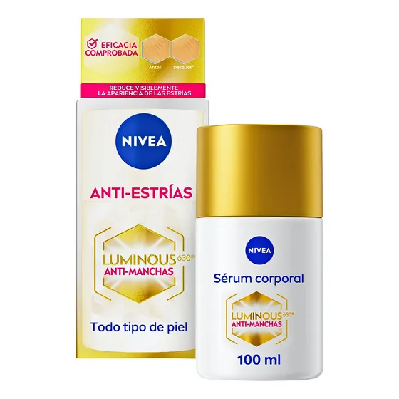 Anti-estrías Nivea Luminous 630° Serum Corporal  100ml