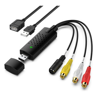 Placa De Captura Para Conversão Rca Para Usb Vhs Mini Dv Vcr Placa De Captura Para Conversão Rca Para Usb Vhs Mini Dv Vcr
