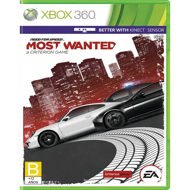 Need for Speed: Most Wanted Standard Edition Xbox 360 Físico