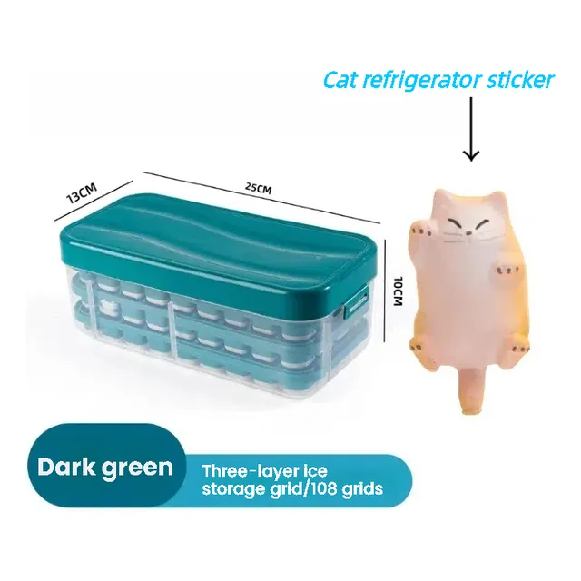 108 Casillas De Hielo Pegatinas Para Refrigeradores De Gatos