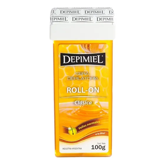 Depimiel Cera Depilatoria Roll On Descartable De Miel 100g