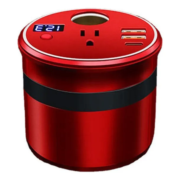 Mini Inversor De Coche De 12 V A 110 V, 150 W, Enchufe De Ca