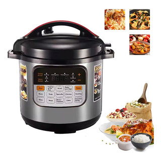 Sartén Eléctrico Antiadherente Con Termostato Color Negro 6l Sartén Eléctrico Antiadherente Con Termostato Color Negro 6l