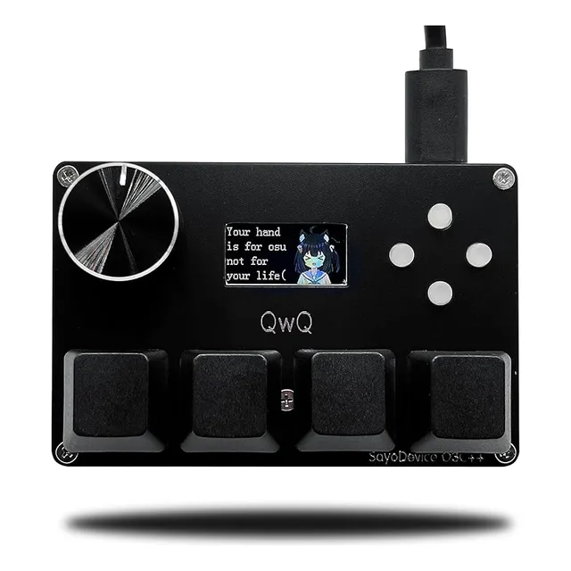 Teclado Con Interruptores Lineales Magnéticos Sayodevice O3c