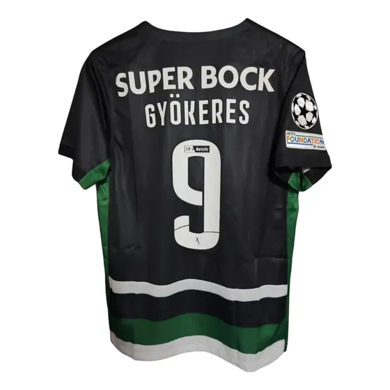 Jersey Sporting Lisboa Gyökeres #9 Champions League