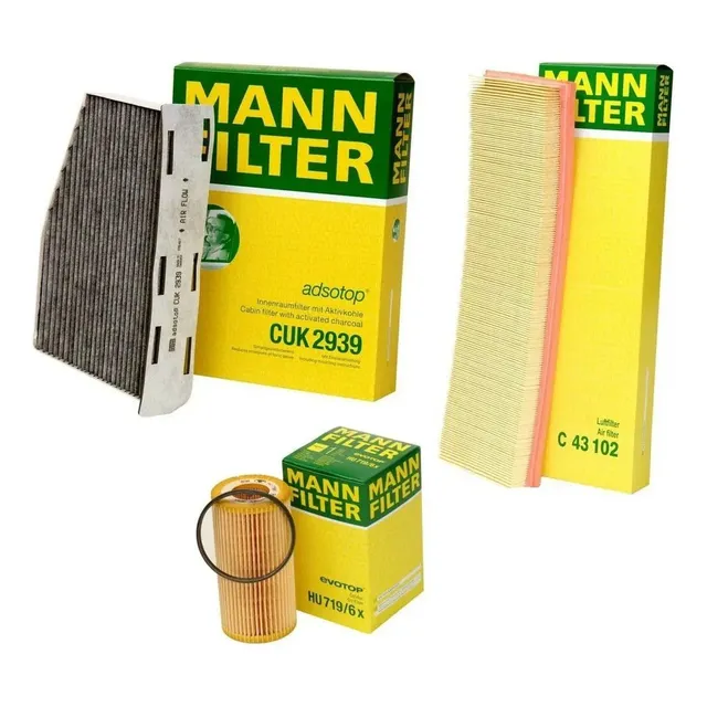 Kit Filtros Vento 2.5 Mann Original