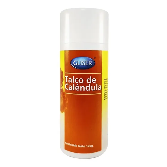 Talco De Calendula Gliser Auxiliar Tratar Ulceras Varicosas 