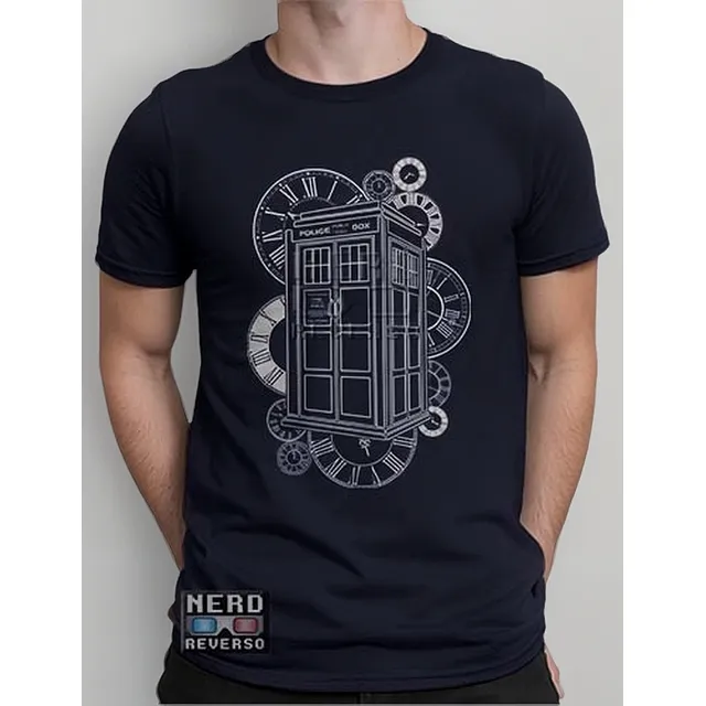 Camisetas Doctor Who Tardis Daleks Davros Cybermen Séries