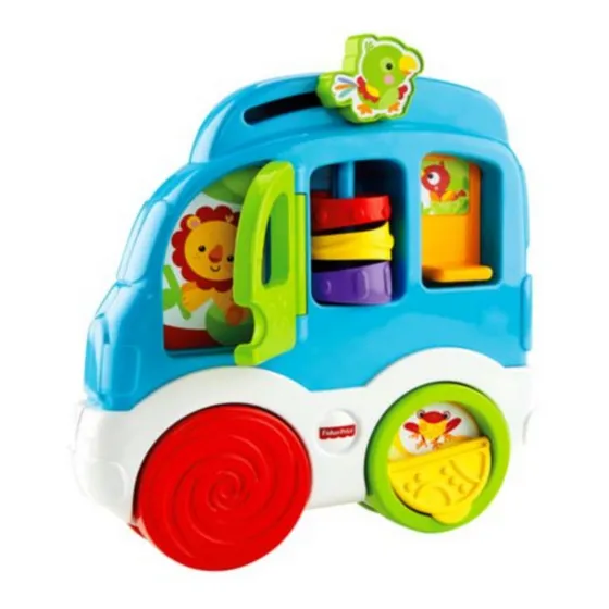Brinquedo Fisher Price 1 Ano Carro Sons Divertidos - Cmv93
