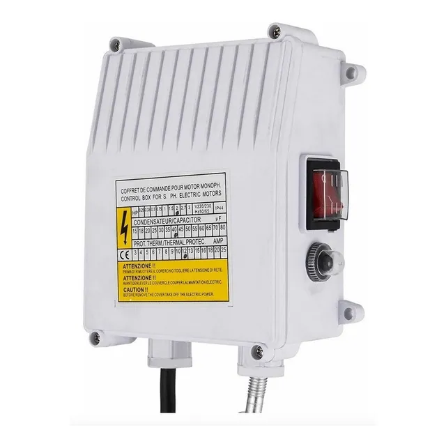 Caja De Arranque Para Bomba Sumergible Europower 0.75hp 220v