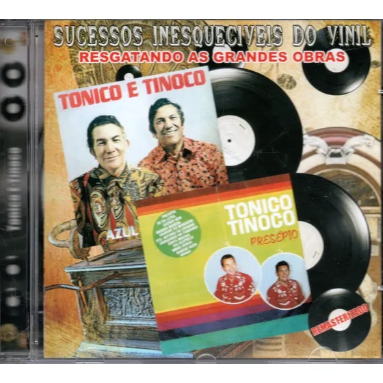 Cd Tonico E Tinoco Sucessos Inesquecíveis Do Vinil 0088
