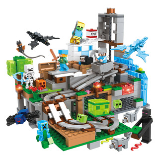 Minecraft Bloco De Montar Mineworld 82003 Brinquedo 533 Pçs Minecraft Bloco De Montar Mineworld 82003 Brinquedo 533 Pçs