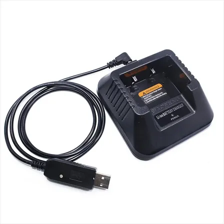 Cargador Usb Original Baofeng Uv-5r, Carga Tu Radio Vía Usb!