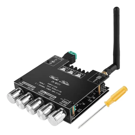 Módulo De Amplificador De Potência Digital Bluetooth De 2.1