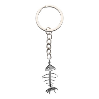 Llavero Animales Acuáticos Océano Dije Regalo Pareja Amigos Plateado Esqueleto Pez Llavero Animales Acuáticos Océano Dije Regalo Pareja Amigos Plateado Esqueleto Pez