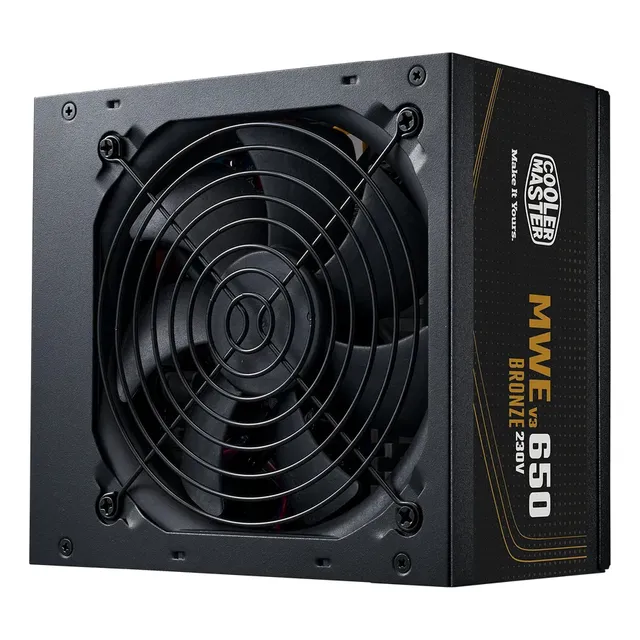 Fuente De Poder Cooler Master 650w Mwe V3 80+ Bronze