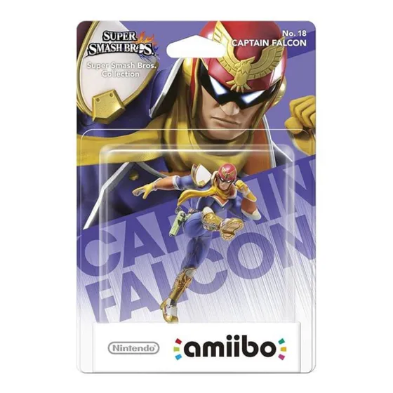 Amiibo Captain Falcon  Super Smash Bros