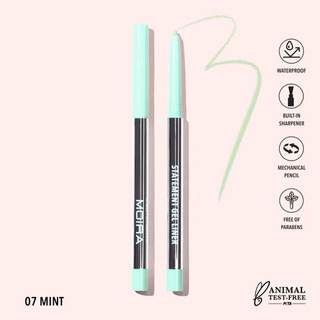 Delineador De Gel Llamativo Moira Contra Agua Color Verde Claro Delineador De Gel Llamativo Moira Contra Agua Color Verde Claro